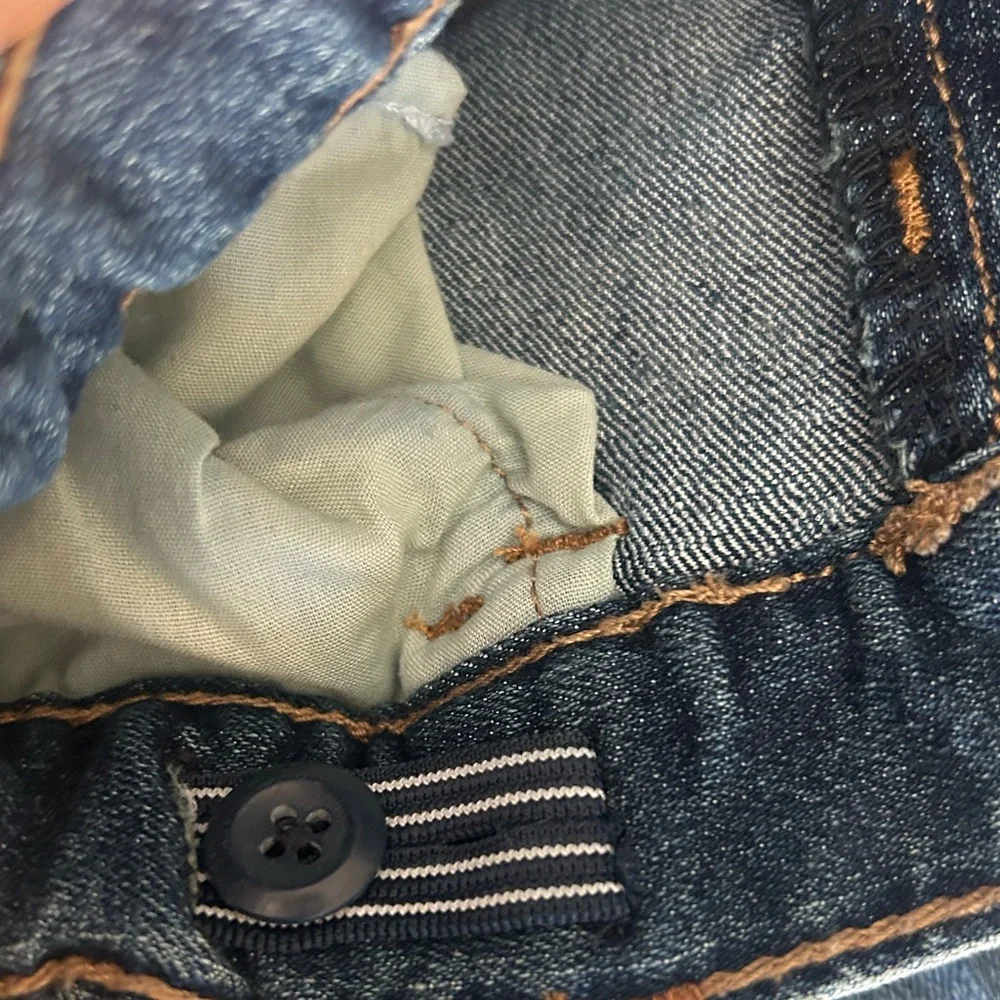 OshKosh B'gosh Boys 2T Dark Blue Kids Toddler Straight Jeans Adjustable Waist